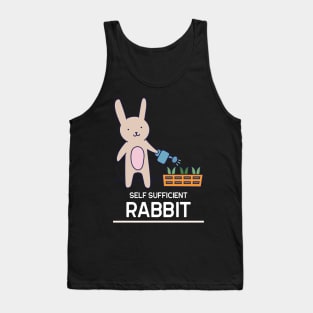 Self Sufficient Rabbit Tank Top